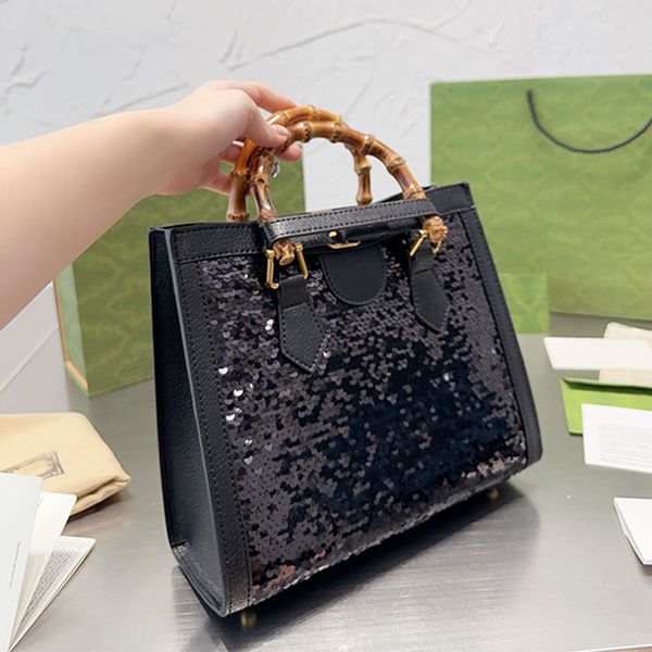 bamboo handbags purse sequin tote bag women shoulder crossbody bags genuine leather fashion letters bottom nail plain handbag 27cm
bamboo handbags purse sequin tote bag women shoulder crossbody bags genuine leather fashion letters bottom nail plain handbag 27cm