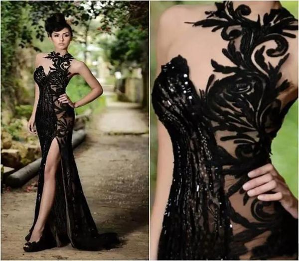 rami salamoun elegant prom dresses beading appliqued high neck mermaid sequins split evening dresses 2021 long formal gowns6276948, Black
rami salamoun elegant prom dresses beading appliqued high neck mermaid sequins split evening dresses 2021 long formal gowns6276948, Black