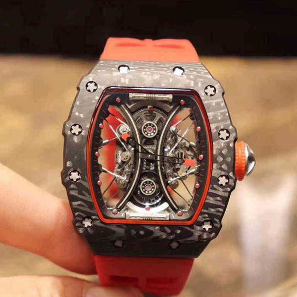 wine barrel watch richa mill rm53-01 series automatic mechanical red carbon fiber tape men's watch
wine barrel watch richa mill rm53-01 series automatic mechanical red carbon fiber tape men's watch