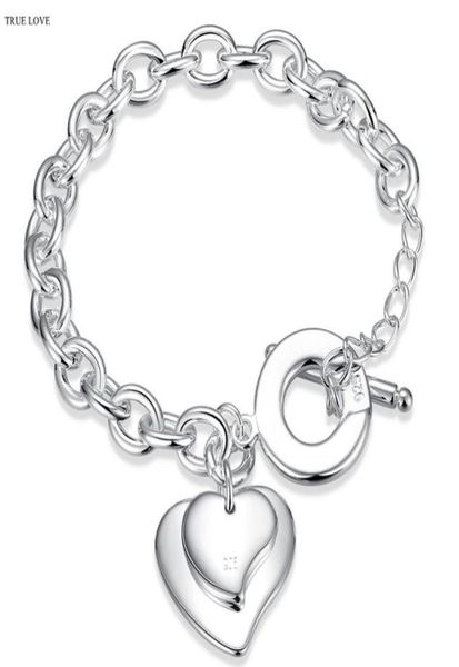 brand design 925 silver plated heart pendant charm bracelet fashion jewelry valentine039s day gift for woman good quality3061623, Golden;silver
brand design 925 silver plated heart pendant charm bracelet fashion jewelry valentine039s day gift for woman good quality3061623, Golden;silver