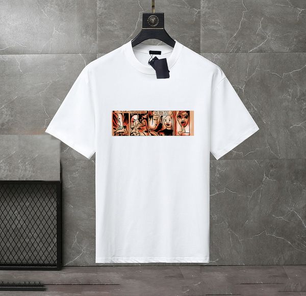 designer men's t-shirts man woman luxury brand tees t shirt summer round neck short sleeves outdoor fashion leisure pure cotton letters, White;black 
designer men's t-shirts man woman luxury brand tees t shirt summer round neck short sleeves outdoor fashion leisure pure cotton letters, White;black