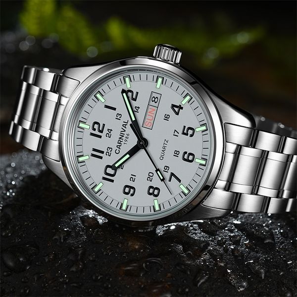 other watches luminous watch men carnival mens brand luxury waterproof sports quartz wristwatch japan movement for 230804, Slivery;black
other watches luminous watch men carnival mens brand luxury waterproof sports quartz wristwatch japan movement for 230804, Slivery;black