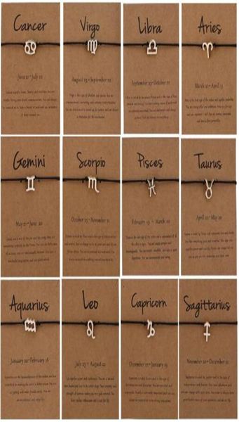 12 constellations bracelet zodiac bracelets raceletsconstellation card adjustable black rope horoscope bracelet7436102, Golden;silver
12 constellations bracelet zodiac bracelets raceletsconstellation card adjustable black rope horoscope bracelet7436102, Golden;silver