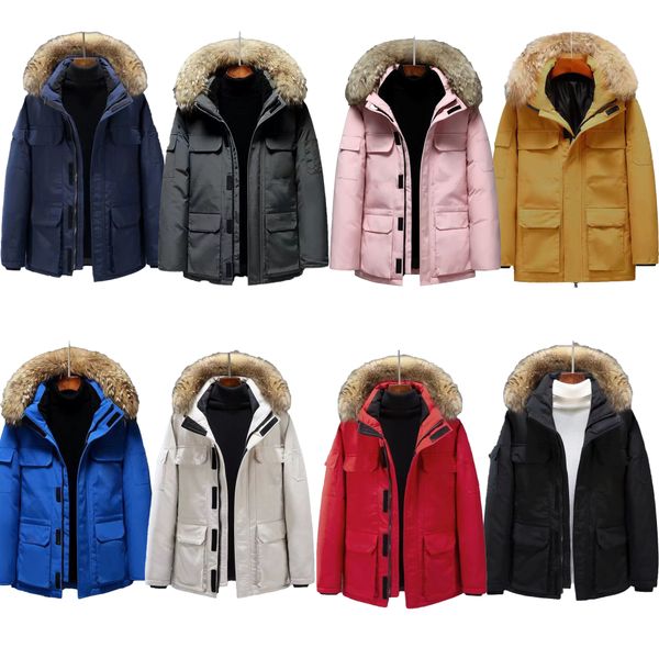 2023 goose down jacket men's and women's coat mink fur collar couple coat winter fashion outdoor thickened warm custom designer cl, Black
2023 goose down jacket men's and women's coat mink fur collar couple coat winter fashion outdoor thickened warm custom designer cl, Black