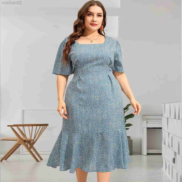 basic casual dresses vintage casual women plus size dresses midi ruffle boho flower square neck short sleeve hkd230807, Black;gray
basic casual dresses vintage casual women plus size dresses midi ruffle boho flower square neck short sleeve hkd230807, Black;gray