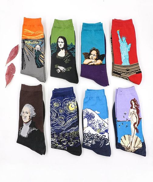 novelty famous oil painting art socks women039s men039s street graffiti van gogh mona lisa long sock winter autumn cotton so1541986, Black
novelty famous oil painting art socks women039s men039s street graffiti van gogh mona lisa long sock winter autumn cotton so1541986, Black