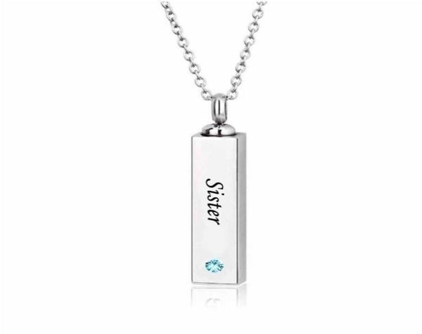 fashion jewelry for sister cube single stainless steel pendant necklace urn filler kit cremation ashes jewelry74555195339163, Silver
fashion jewelry for sister cube single stainless steel pendant necklace urn filler kit cremation ashes jewelry74555195339163, Silver