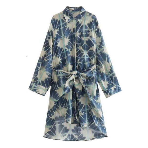 summer style temperament lapel long sleeved printed lace shirt dress for women, Black;gray
summer style temperament lapel long sleeved printed lace shirt dress for women, Black;gray