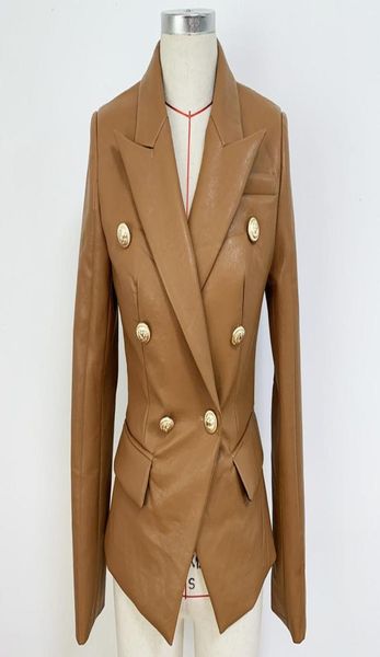 classic style original design women039s doublebreasted blazer leather slim suit jacket metal buckles chocolate bro5884389, White;black
classic style original design women039s doublebreasted blazer leather slim suit jacket metal buckles chocolate bro5884389, White;black