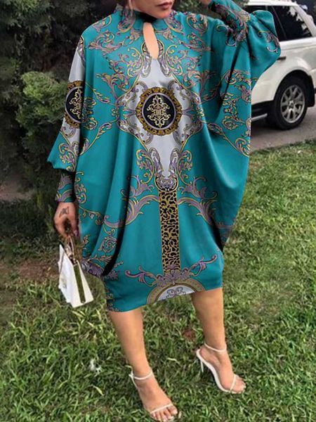 basic casual dresses plus size 5xl summer dress 2023 women bohemian long bat sleeve floral printed party sundress vonda casual vintage midi, Black;gray
basic casual dresses plus size 5xl summer dress 2023 women bohemian long bat sleeve floral printed party sundress vonda casual vintage midi, Black;gray