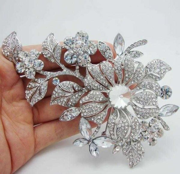 pins brooches fashion exquisite inlaid rhinestone zircon silver color flower brooch for women charm temperament evening dress pin accessorie, Gray
pins brooches fashion exquisite inlaid rhinestone zircon silver color flower brooch for women charm temperament evening dress pin accessorie, Gray