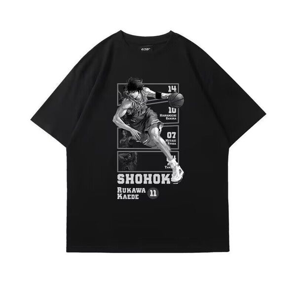 2023 new slam dunk master t-shirt joint name around sakuragi hanagawa toshikaichi mitsui loose basketball t-shirt, White;black
2023 new slam dunk master t-shirt joint name around sakuragi hanagawa toshikaichi mitsui loose basketball t-shirt, White;black