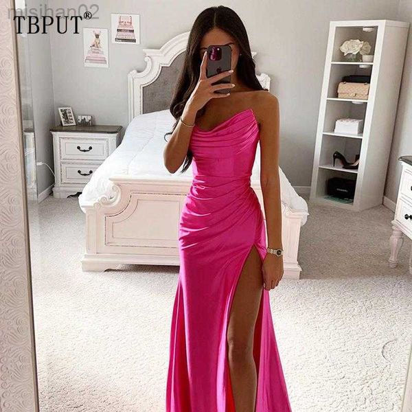 basic casual dresses 2023 summer fashion women's sling dress aesthetic pleated high split slash necked robes elegant slim fit party bal, Black;gray
basic casual dresses 2023 summer fashion women's sling dress aesthetic pleated high split slash necked robes elegant slim fit party bal, Black;gray