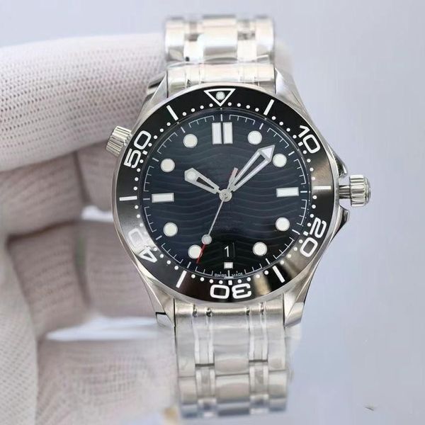 Ceramic Bezel watch NTTD 42mm No Time to Die Men Orologio Sapphire Mens Watches Automatic Movement Mechanical Montre de luxe Watch James bond 007 luxury watches
Ceramic Bezel watch NTTD 42mm No Time to Die Men Orologio Sapphire Mens Watches Automatic Movement Mechanical Montre de luxe Watch James bond 007 luxury watches