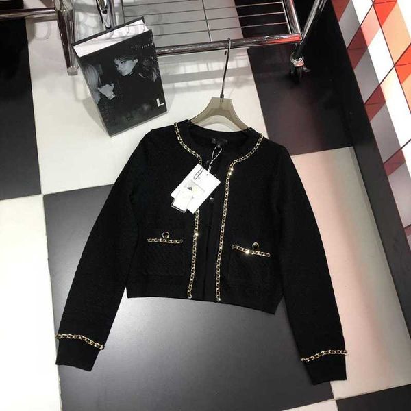 women's knits & tees designer 2023 early autumn new french celebrity style elegant and metal chain jacquard wool cardigan 3vu7, White
women's knits & tees designer 2023 early autumn new french celebrity style elegant and metal chain jacquard wool cardigan 3vu7, White
