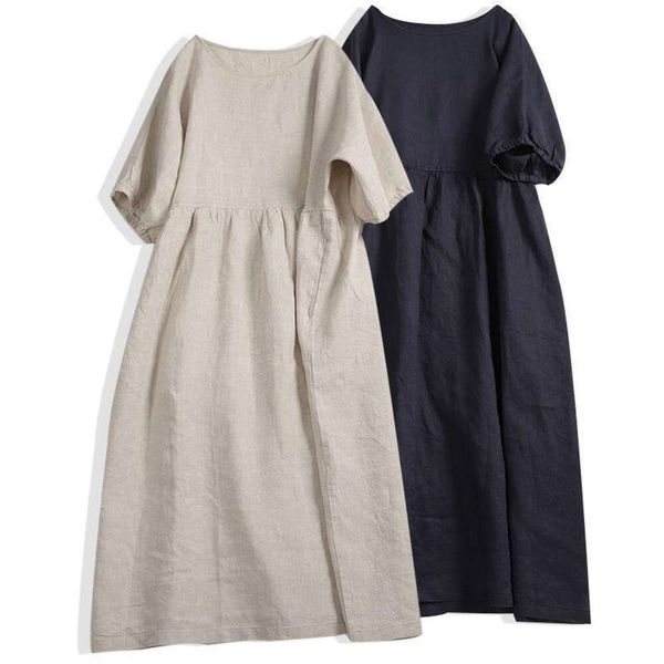 summer japanese l size short sleeved mid length dress age reducing cute doll loose artistic girl, Black;gray
summer japanese l size short sleeved mid length dress age reducing cute doll loose artistic girl, Black;gray
