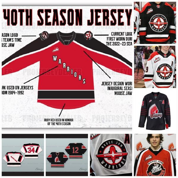 moose jaw warriors 2023 40th hockey jerseys jagger firkus brayden yager atley calvert ryder korczak denton mateychuk eric alarie martin rysa, Black;red
moose jaw warriors 2023 40th hockey jerseys jagger firkus brayden yager atley calvert ryder korczak denton mateychuk eric alarie martin rysa, Black;red