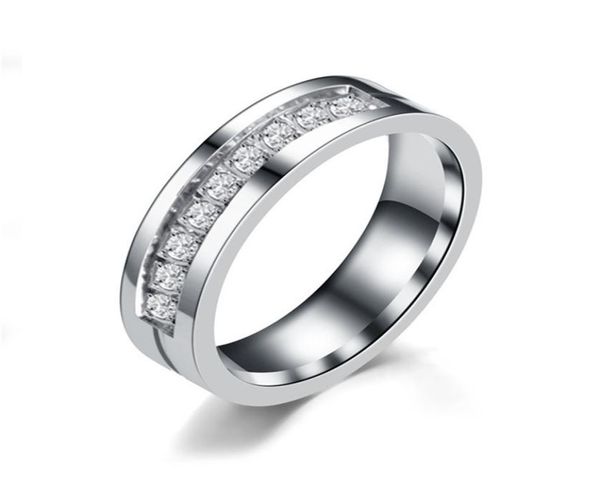 stainless steel diamond ring gold zirconia groove band fashion engagement wedding rings women mens will and sandy7671858, Silver
stainless steel diamond ring gold zirconia groove band fashion engagement wedding rings women mens will and sandy7671858, Silver