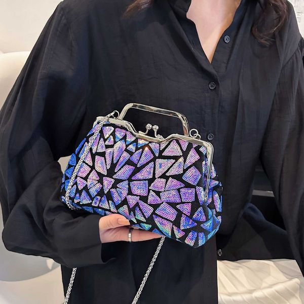 women's luxury evening bag banquet shoulder bag handbag shining sequin small handbag female chain party shoulder bag wedding party clut
women's luxury evening bag banquet shoulder bag handbag shining sequin small handbag female chain party shoulder bag wedding party clut