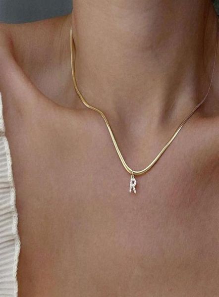 necklace wearring inlaid diamond r letter bone chain fashion cool wind advanced feeling plated 18k gold206y9458013, Silver
necklace wearring inlaid diamond r letter bone chain fashion cool wind advanced feeling plated 18k gold206y9458013, Silver