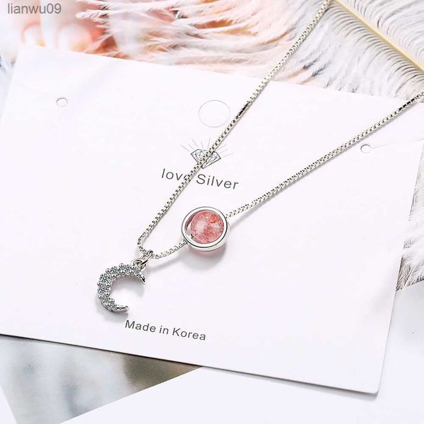 925 sterling silver crystal moon pendants necklaces for women wedding luxury quality jewelry offers gaabou l230704
925 sterling silver crystal moon pendants necklaces for women wedding luxury quality jewelry offers gaabou l230704