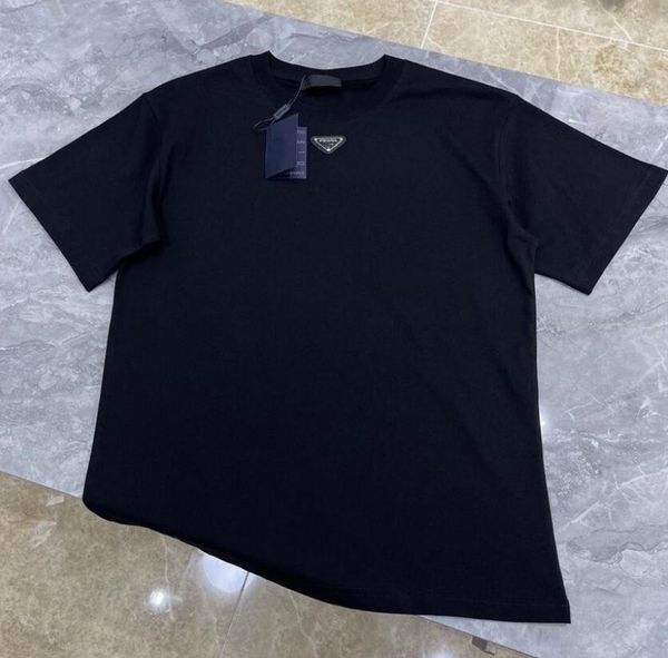 designer mens t-shirts classic metal triangle round neck clothes brand short sleeve tees letter printed couple loose cotton short sleeved t-, White;black
designer mens t-shirts classic metal triangle round neck clothes brand short sleeve tees letter printed couple loose cotton short sleeved t-, White;black