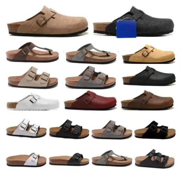 designer summer sandals boston clogs cork platform slippers fashion leather casual shoes women men outdoor flat sliders luxury, Black
designer summer sandals boston clogs cork platform slippers fashion leather casual shoes women men outdoor flat sliders luxury, Black