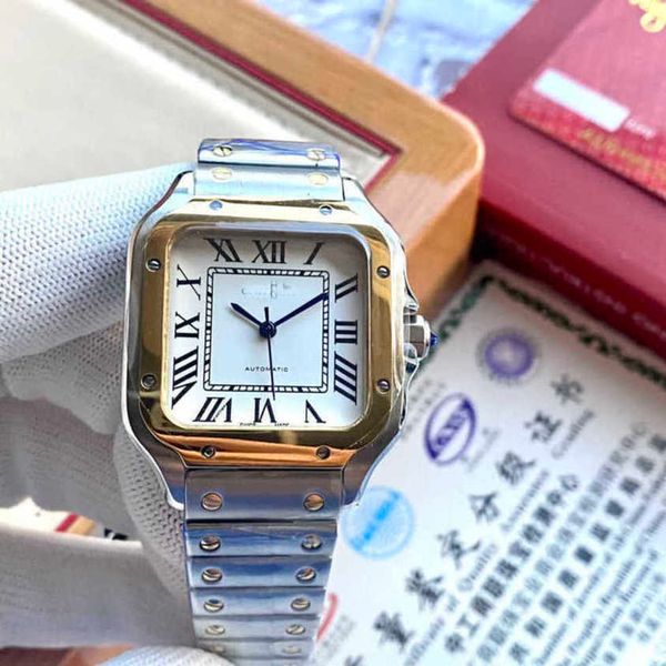 desiger watch high qulity santos automatic movement watches 7b7o sapphire mirror date uhr montre carter with box perfect gift prx relojo hom, Slivery;golden
desiger watch high qulity santos automatic movement watches 7b7o sapphire mirror date uhr montre carter with box perfect gift prx relojo hom, Slivery;golden