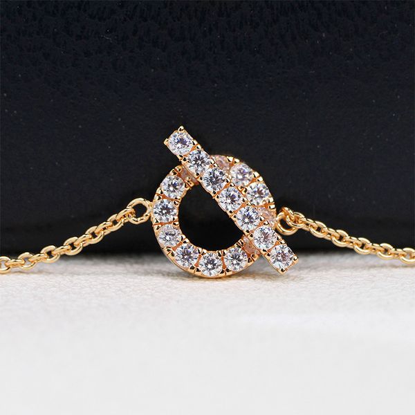 designer classic fashion bracelet women's bracelet two-color gold-plated material, Black
designer classic fashion bracelet women's bracelet two-color gold-plated material, Black