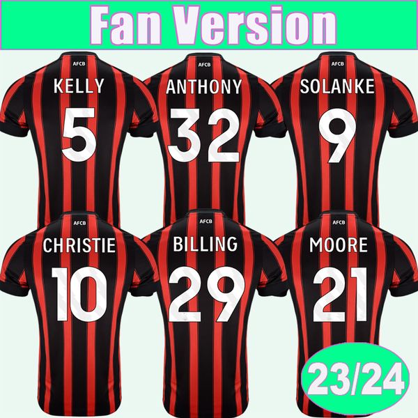 23 24 brooks christie solanke mens soccer jerseys neto moore lowe billing anthony ouattara home football shirt short sleeve uniforms, Black;yellow
23 24 brooks christie solanke mens soccer jerseys neto moore lowe billing anthony ouattara home football shirt short sleeve uniforms, Black;yellow