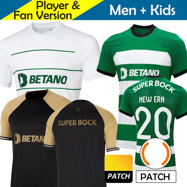 23/24 camisa sporting cp lisboa cr7 soccer jerseys kid kit football shirts home away 2023 2024 home away 3rd fans version de futebol nuno sa, Black;yellow
23/24 camisa sporting cp lisboa cr7 soccer jerseys kid kit football shirts home away 2023 2024 home away 3rd fans version de futebol nuno sa, Black;yellow