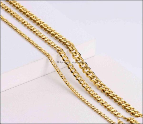 pendant necklaces hip hop womens men necklac cadenas cubanas 18k gold plated thick cuban link chain stainls steel drop delivery3934209, Silver
pendant necklaces hip hop womens men necklac cadenas cubanas 18k gold plated thick cuban link chain stainls steel drop delivery3934209, Silver