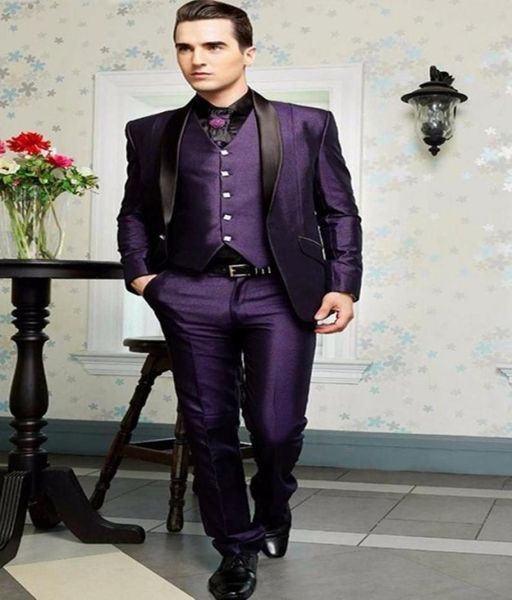 excellent groom tuxedos shinny purple mens wedding tuxedos shawl lapel man jacket blazer fashion 3 piece suitjacketpantsvestti25267342166, Black;gray
excellent groom tuxedos shinny purple mens wedding tuxedos shawl lapel man jacket blazer fashion 3 piece suitjacketpantsvestti25267342166, Black;gray