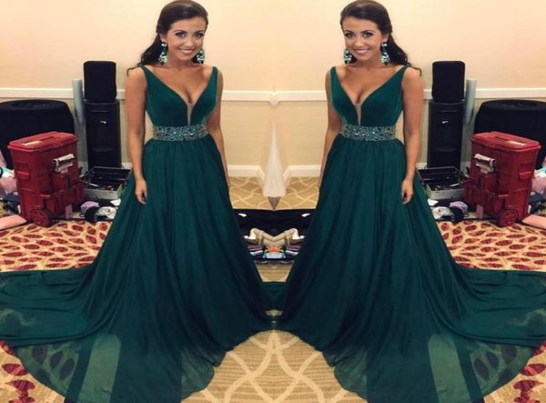 hunter green prom dresses long with sash beads sequins chiffon formal dresses evening wear a line desp v neck cocktail dresses che7439279, Black
hunter green prom dresses long with sash beads sequins chiffon formal dresses evening wear a line desp v neck cocktail dresses che7439279, Black