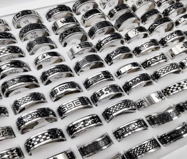 mix styles fashion band rings for men mixed sizes stainless steel black ring whole and retail jewelry4360909, Silver
mix styles fashion band rings for men mixed sizes stainless steel black ring whole and retail jewelry4360909, Silver