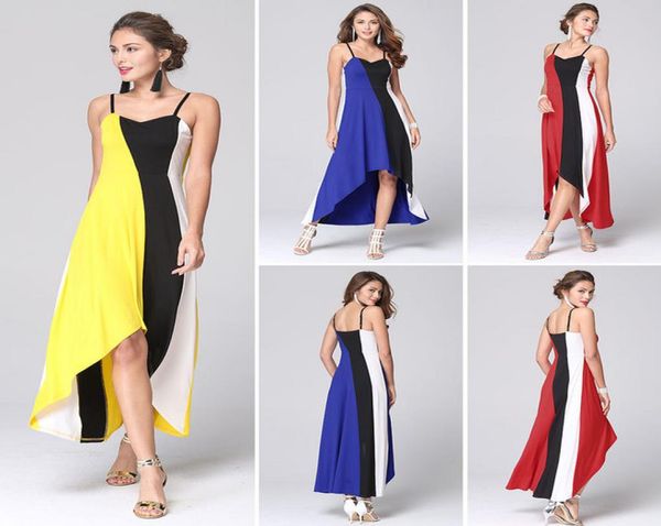 new arrival 2016 whole ladies causual clothing summer dress sleeveless color block irregular stripe women s maxi dresses3639209, Black;gray
new arrival 2016 whole ladies causual clothing summer dress sleeveless color block irregular stripe women s maxi dresses3639209, Black;gray
