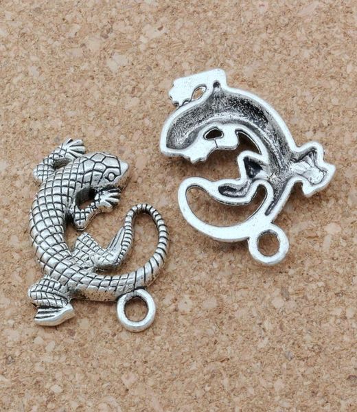 50pcs antique silver zinc alloy lizard animal charms pendants for jewelry making bracelet necklace findings 27x31mm a1298572716, Bronze;silver
50pcs antique silver zinc alloy lizard animal charms pendants for jewelry making bracelet necklace findings 27x31mm a1298572716, Bronze;silver