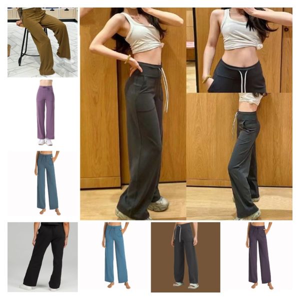 throwback still women's loose yoga high waist drawstring wide leg pants outdoor casual jogging gym sports flare pants lu-168, Black;white
throwback still women's loose yoga high waist drawstring wide leg pants outdoor casual jogging gym sports flare pants lu-168, Black;white