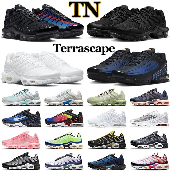 terrascape quality plus tn 3 running shoes tns women mens trainers triple black white unity hyper blue atlanta bred reflective outdoor sport
terrascape quality plus tn 3 running shoes tns women mens trainers triple black white unity hyper blue atlanta bred reflective outdoor sport