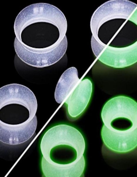 f23 flesh tunnel 160pcslot soft silicone glow in dark ear tunnel piercing body piercing jewelry2937311, Silver
f23 flesh tunnel 160pcslot soft silicone glow in dark ear tunnel piercing body piercing jewelry2937311, Silver