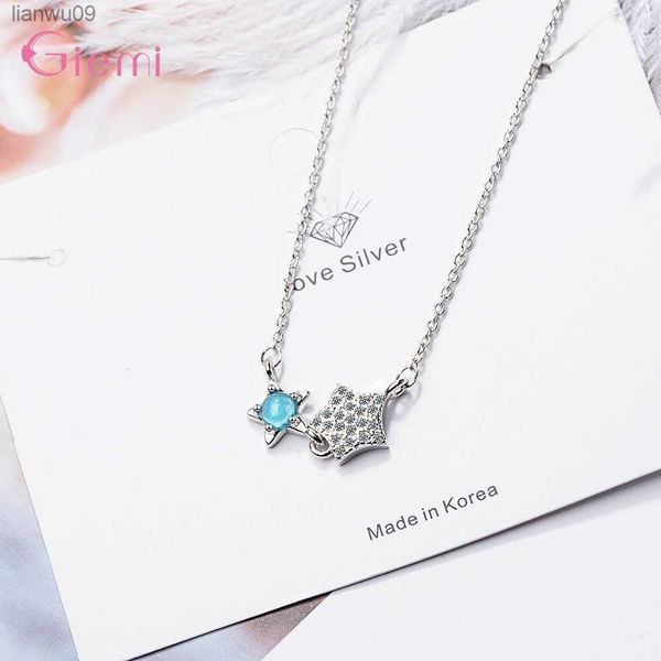 popular women female pendant necklace fine 925 sterling silver blue white cubic zircon moon design choker collar l230704
popular women female pendant necklace fine 925 sterling silver blue white cubic zircon moon design choker collar l230704