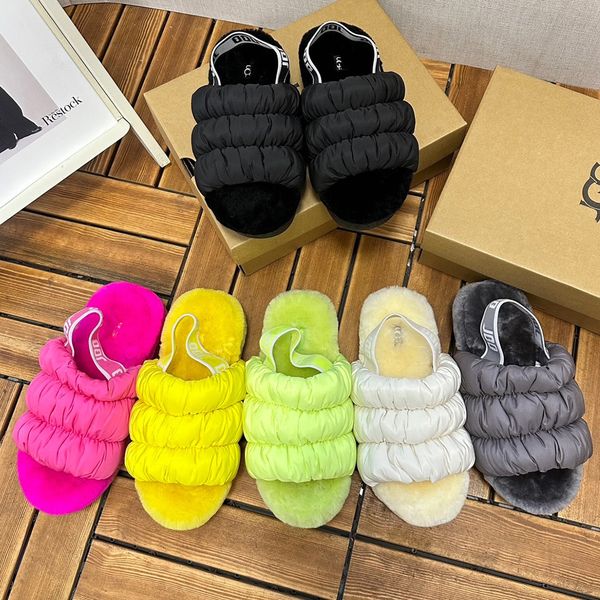 new womens brand wool sandals ug sandal autumn winter wool sandals platform sandal down upper letter sandale unique design showcases brand c, Black
new womens brand wool sandals ug sandal autumn winter wool sandals platform sandal down upper letter sandale unique design showcases brand c, Black