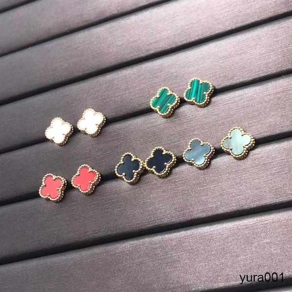 brand van mini clover earrings stud mother of pearl 18k gold elegant women earring jewelry gift218g, Golden;silver
brand van mini clover earrings stud mother of pearl 18k gold elegant women earring jewelry gift218g, Golden;silver