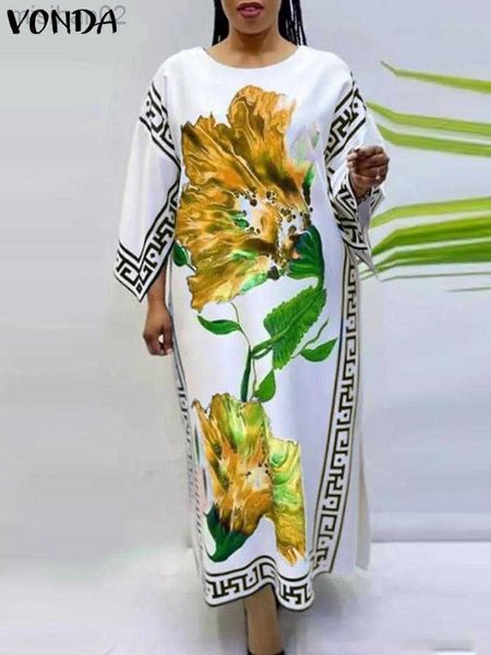 basic casual dresses vonda plus size summer women long flare sleeve maxi dress floral printed bohemian long sundress 2022 casual party vesti, Black;gray
basic casual dresses vonda plus size summer women long flare sleeve maxi dress floral printed bohemian long sundress 2022 casual party vesti, Black;gray