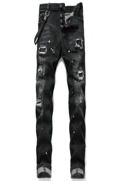 d2 jeans men mens designers jean skinny ripped pants cool guy causal hole denim fashion fit washed pant 02022837220, Black
d2 jeans men mens designers jean skinny ripped pants cool guy causal hole denim fashion fit washed pant 02022837220, Black