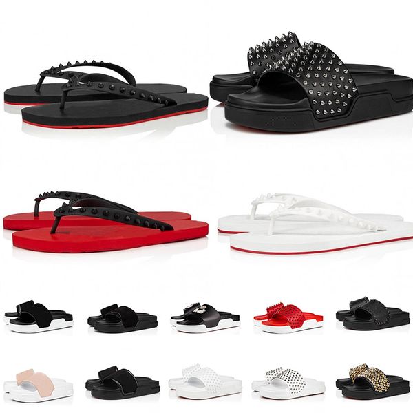 2023 luxury designer slippers men rivets shoes fluffy slipper women mens black white beige soft red platform sandal flat slides flip flops p
2023 luxury designer slippers men rivets shoes fluffy slipper women mens black white beige soft red platform sandal flat slides flip flops p