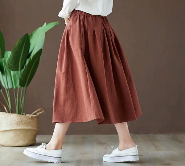 skirts japan style mori girl cotton linen solid color skirt spring midlength aline women6215269, Black
skirts japan style mori girl cotton linen solid color skirt spring midlength aline women6215269, Black