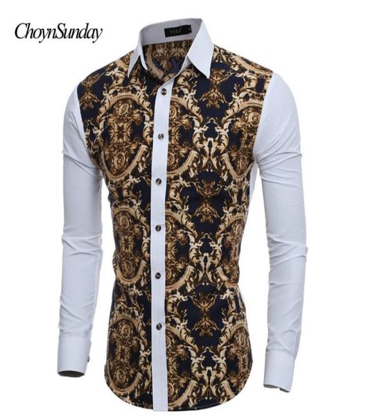 mens patchwork printed vintage shirts fashion casual slim fit shirts long sleeve for male breathable shirts9149490, White;black
mens patchwork printed vintage shirts fashion casual slim fit shirts long sleeve for male breathable shirts9149490, White;black