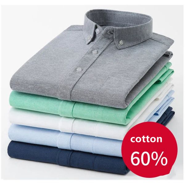 men's casual shirts men oxford shirts spring cotton 60%40% polyester men's casual-fit long-sleeve solid pocket oxford shirt b0052, White;black
men's casual shirts men oxford shirts spring cotton 60%40% polyester men's casual-fit long-sleeve solid pocket oxford shirt b0052, White;black
