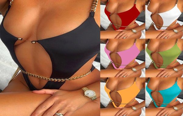new chain bikini swimsuits hollowout backless onepiece swimsuit women solid beachwear bathing suit monkini3493213
new chain bikini swimsuits hollowout backless onepiece swimsuit women solid beachwear bathing suit monkini3493213